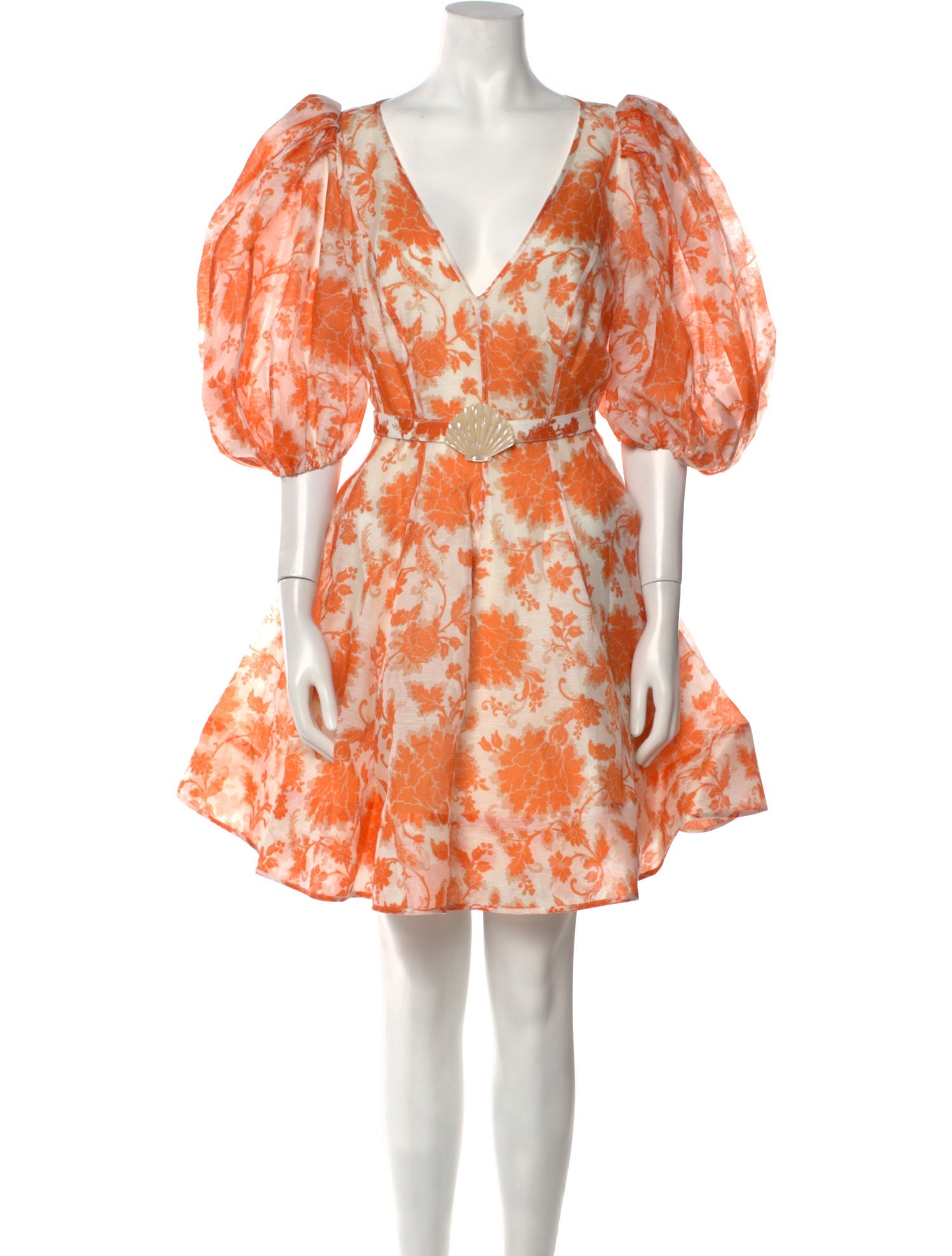 Zimmermann Linen Mini Dress